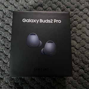 Samsung Galaxy Buds2 Pro Earbuds- Graphite ~ NEW